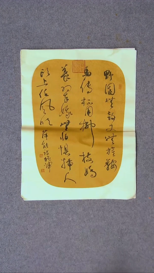 书法施辉 江西新余46*34尺寸