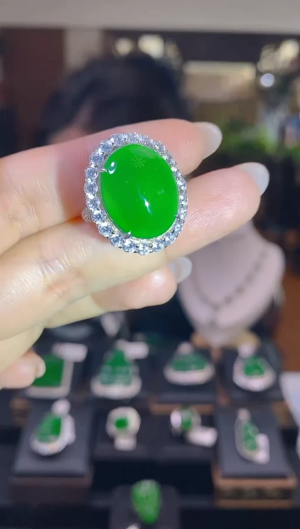 【闪购商品】翡翠戒指未镶嵌翡翠戒指