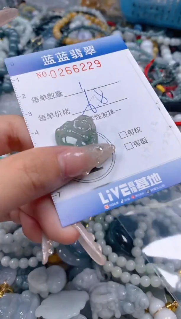 翡翠未镶嵌颈饰闪购0266229多样性发其一