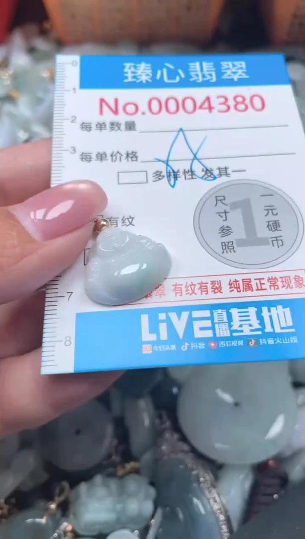 颈饰未镶嵌翡翠4380