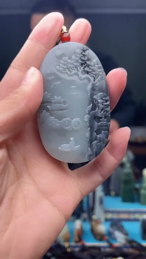 未镶嵌和田玉挂件1