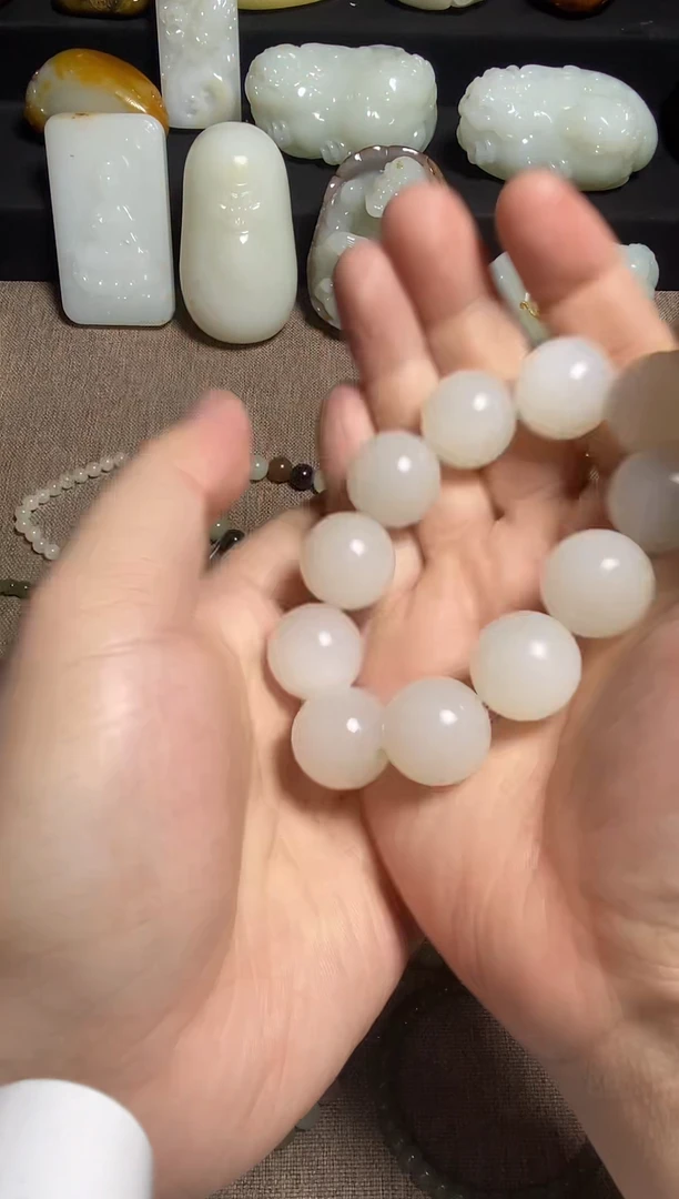 未镶嵌和田玉挂件和田玉手链111