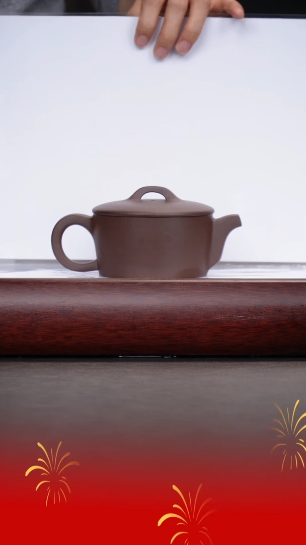 【闪购商品】紫砂茶壶薛锋/汉棠紫泥/汉瓦/260cc