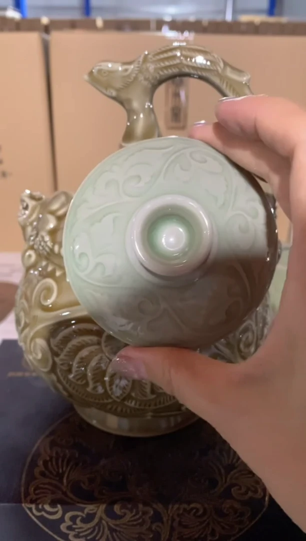瓷片x****i微瑕处理 香灰胎盖子 一个
