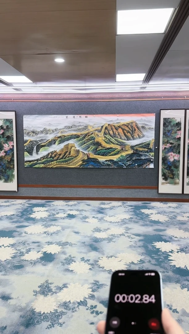 【闪购商品】绘画z王红兵-山水国画-大丈二