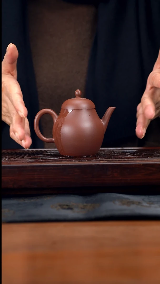 【闪购商品】紫砂茶壶150cc黄龙山原矿底槽清高梨13