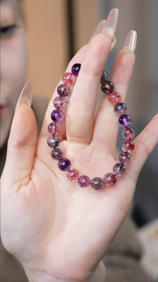 【闪购商品】水晶手链未镶嵌超七素圈