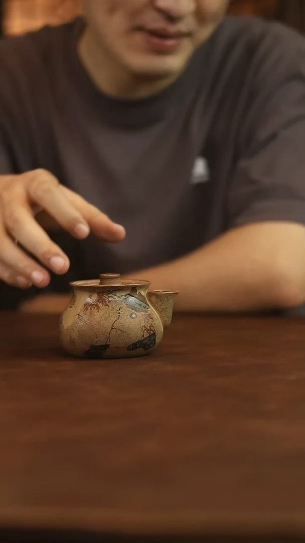 瓷片八破小胖壶壶壶