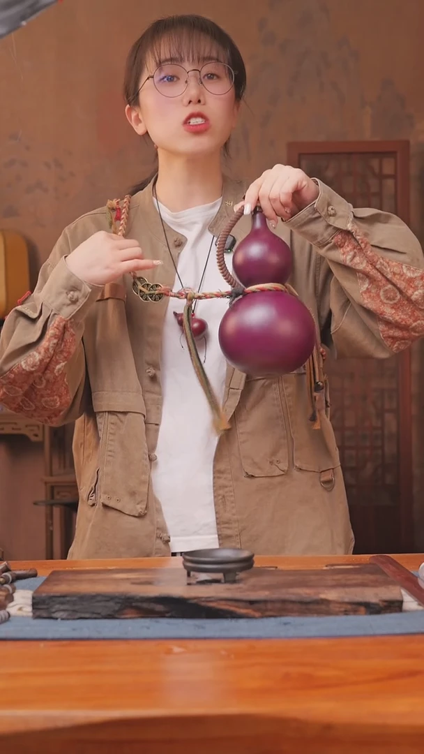 257号链接精品大漆葫芦现货现发[一物一拍]