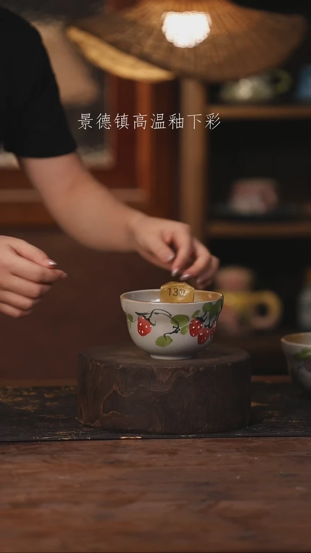 景德镇高温釉下手绘陶瓷130