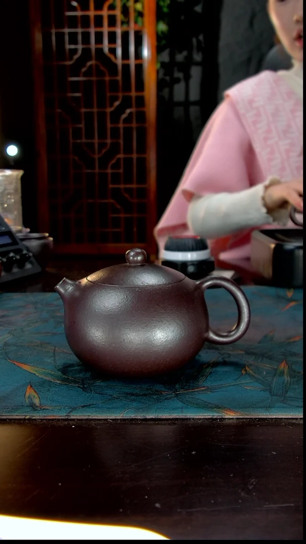 茶壶紫砂纯料石红体验款