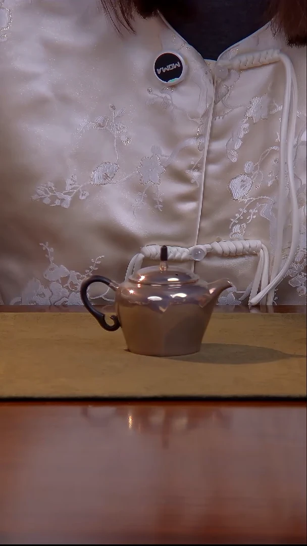 浮丘山房 流萤 紫皮 足银 泡壶