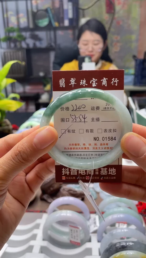 未镶嵌手镯翡翠1584