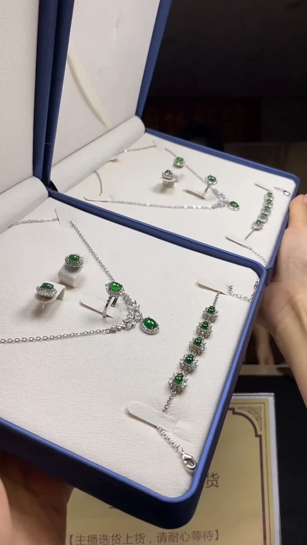 颈饰未镶嵌翡翠多样性发货【只发一套】*q28