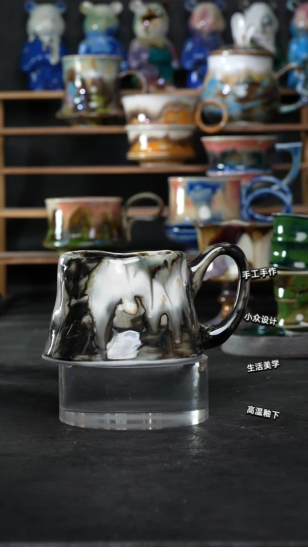 设计师款景德镇森涩手创陶瓷（食品级）121