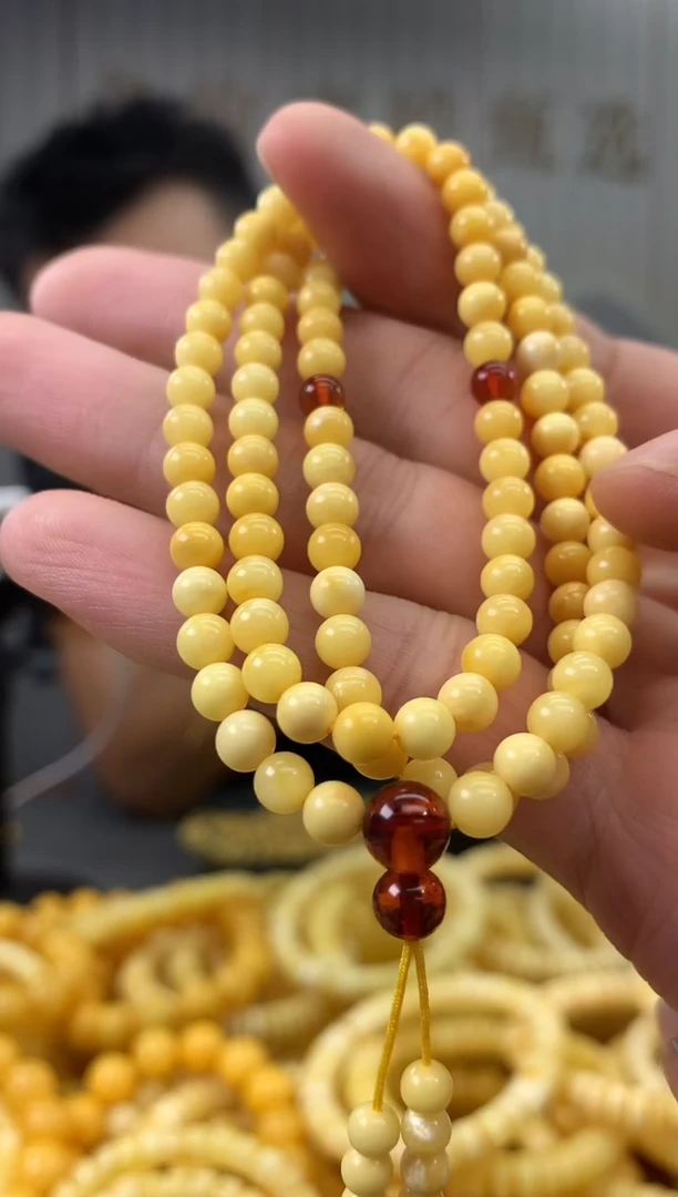 未镶嵌蜜蜡裸石链子多样性发其一