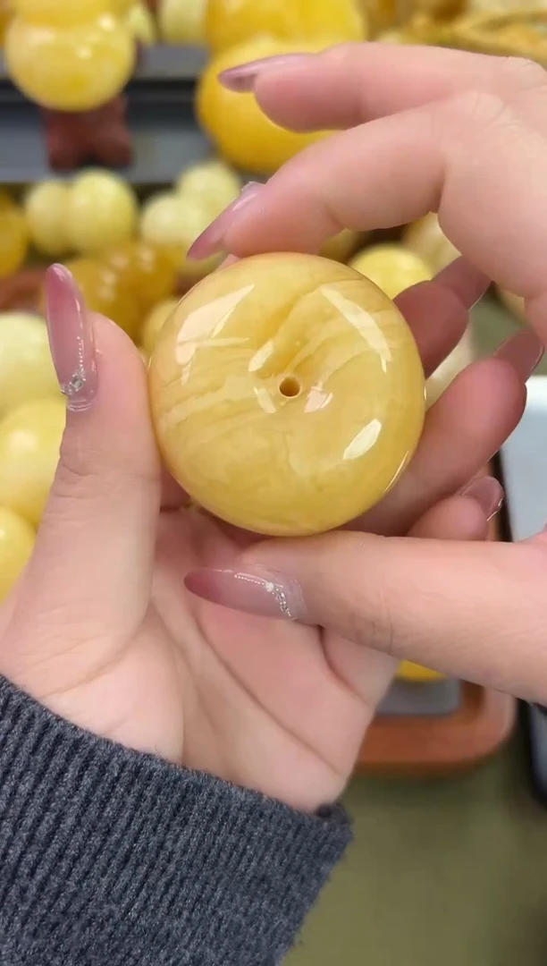 裸石琥珀未镶嵌天然琥珀蜜蜡吊坠