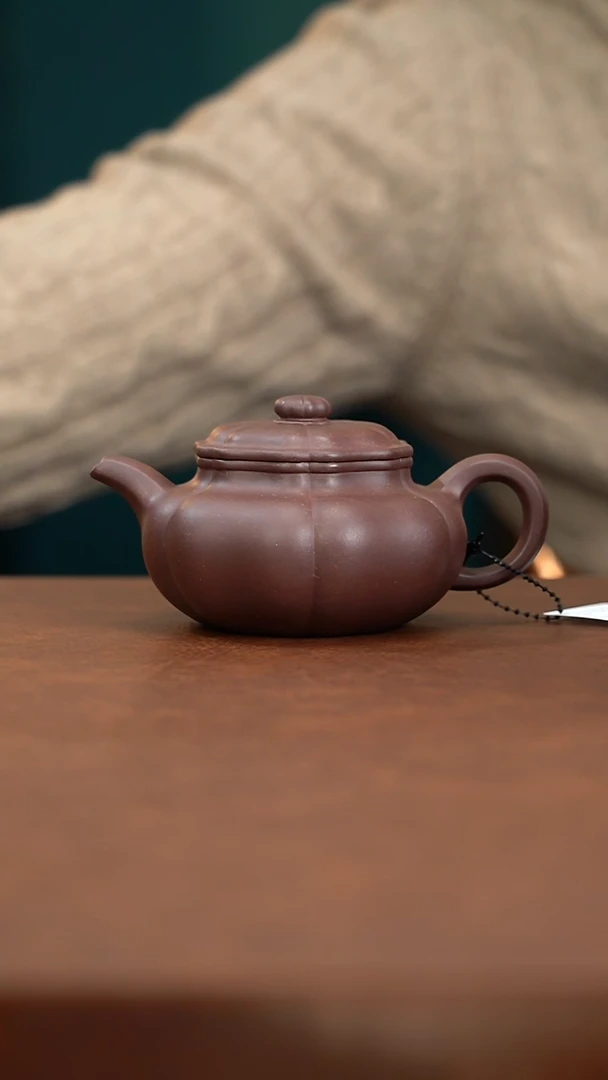 【闪购商品】紫砂茶壶叶坚葵仿古**AO15727