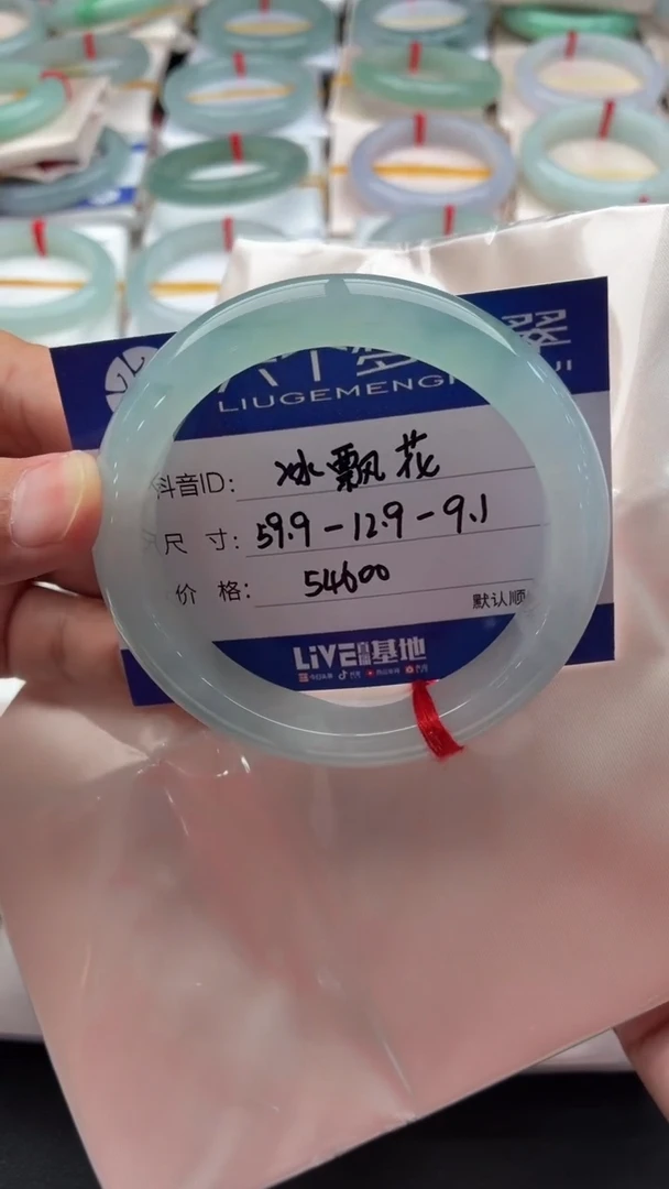 未镶嵌手镯翡翠冰飘花1