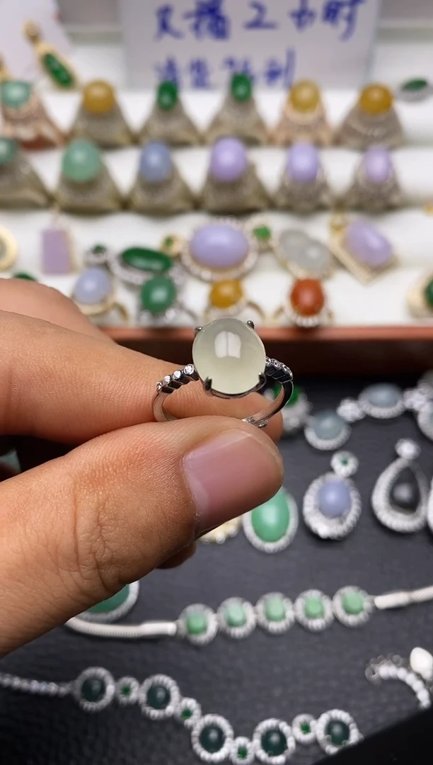 未镶嵌戒指翡翠/0038