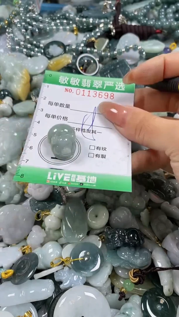 【闪购商品】翡翠颈饰未镶嵌闪购0113698