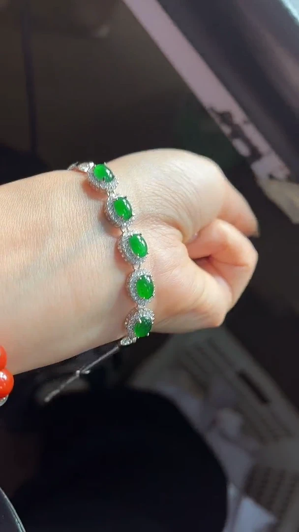 【闪购商品】翡翠手链未镶嵌100648893