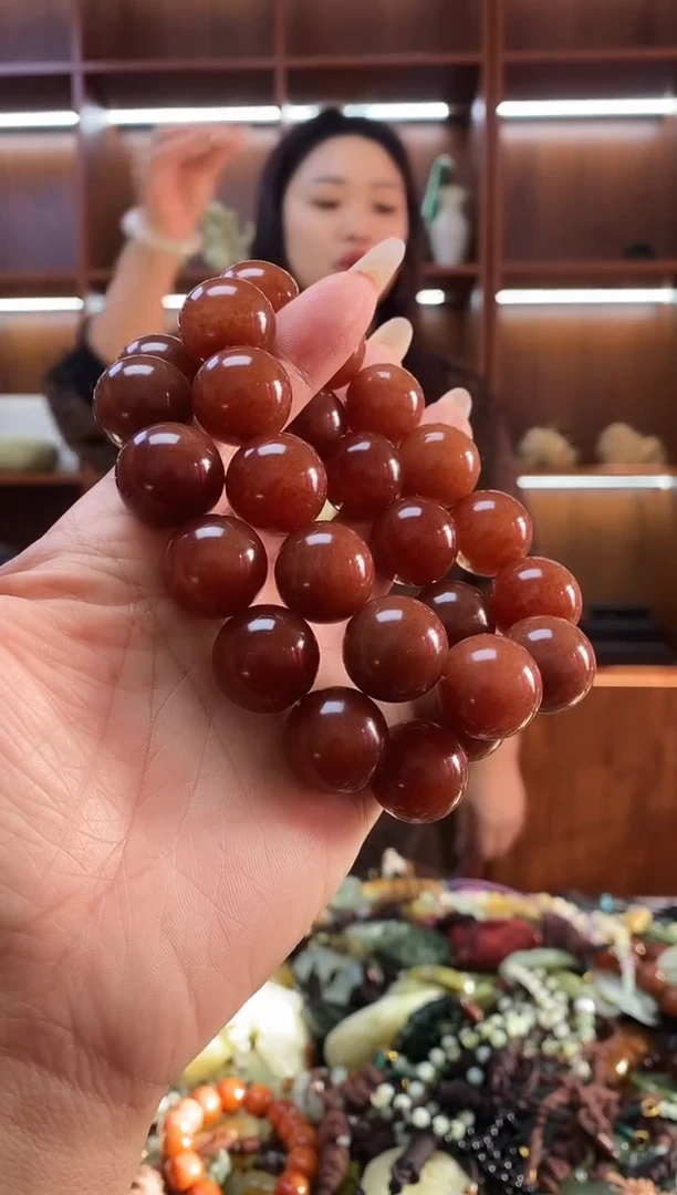 未镶嵌岫玉手串多样性发其一