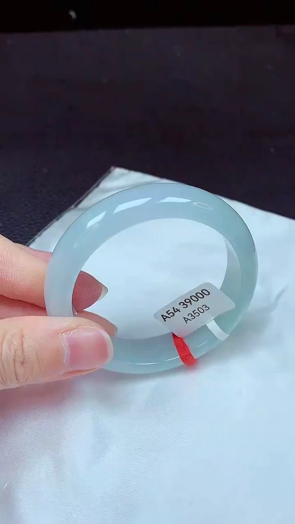 翡翠手镯未镶嵌镯子054+