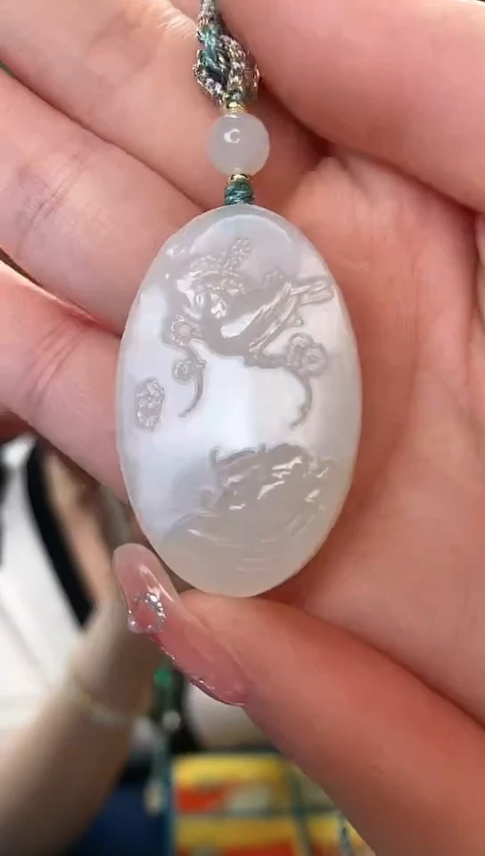 【闪购商品】和田玉挂件未镶嵌喜事连连