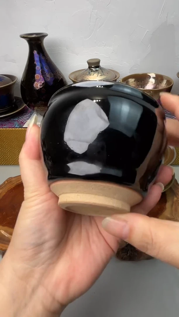 茶盏春申阁福利1只乌金樽杯