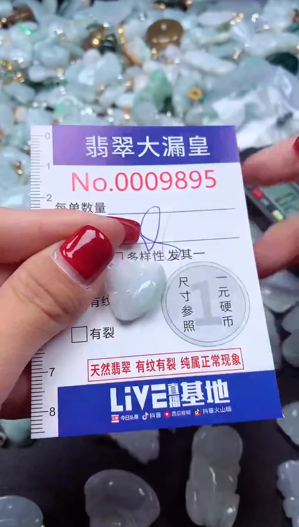 颈饰未镶嵌翡翠9895