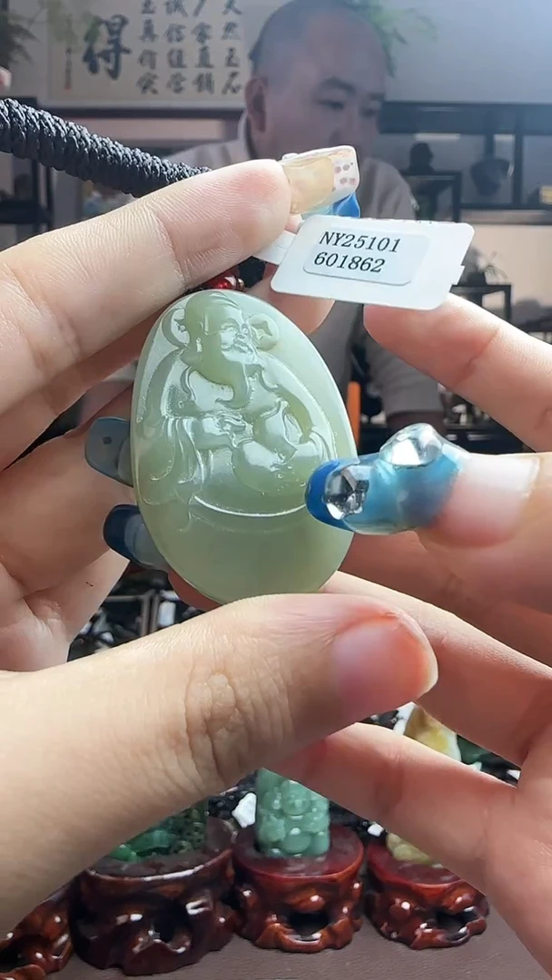 颈饰未镶嵌和田玉1862