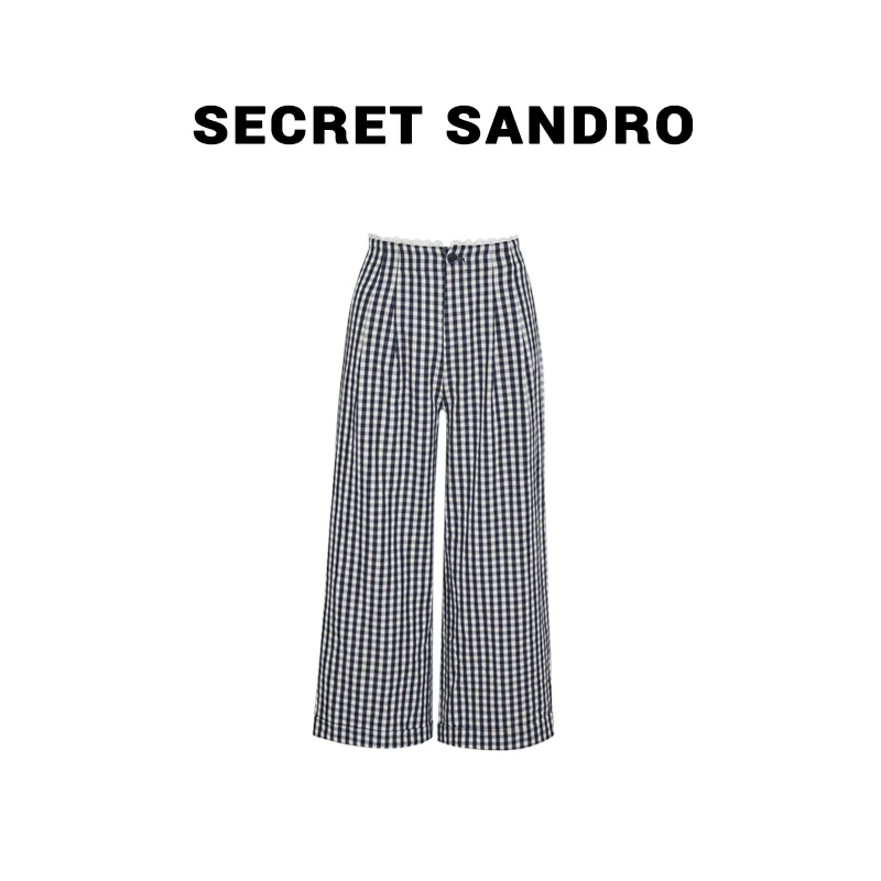 【格子裤】【Secret Sandro】楚楚休闲裤 K55226066N