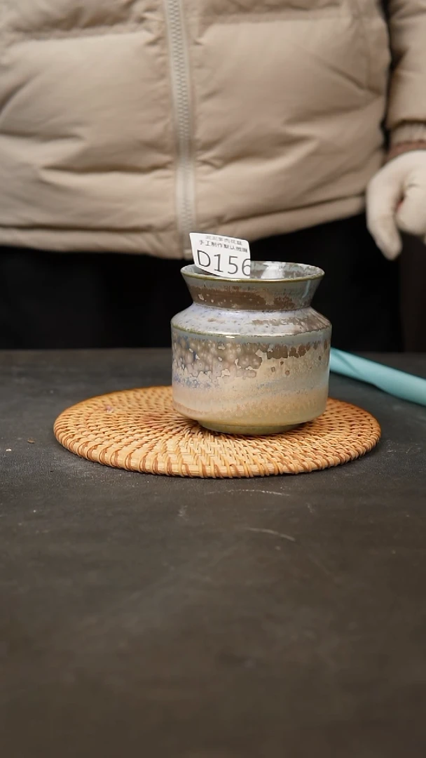 【闪购商品】瓷片156泥泥手工花盆