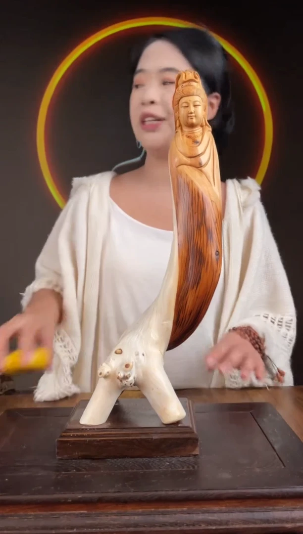 柏木（崖柏）手工摆件,先抢先得! 编号:116