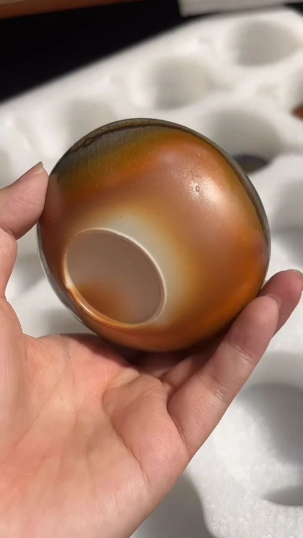 杯753号容量50-70ML玫瑰金泥 开片