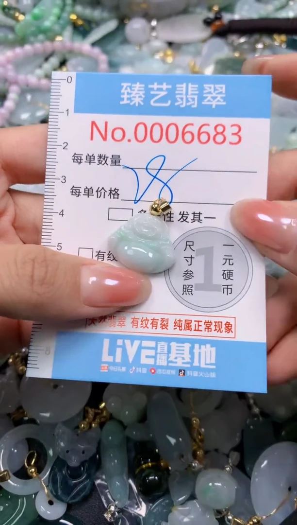颈饰未镶嵌翡翠6683