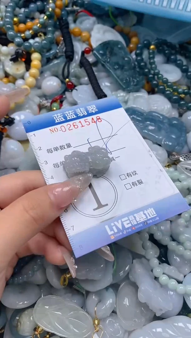 翡翠未镶嵌颈饰闪购0261548