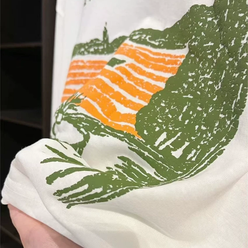 『概念美学』夏季小众潮流休闲圆领长袖T恤时尚百搭宽松显瘦