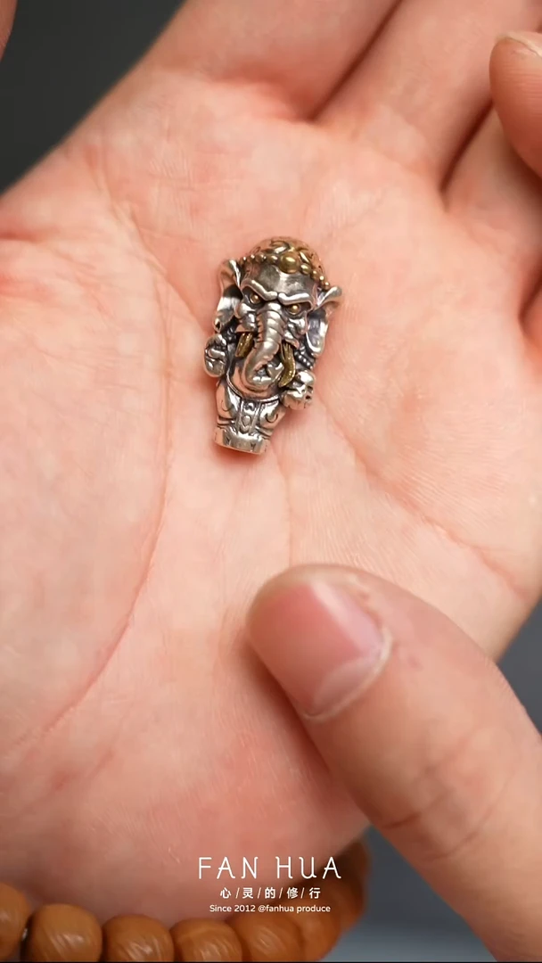 无925银象神三通