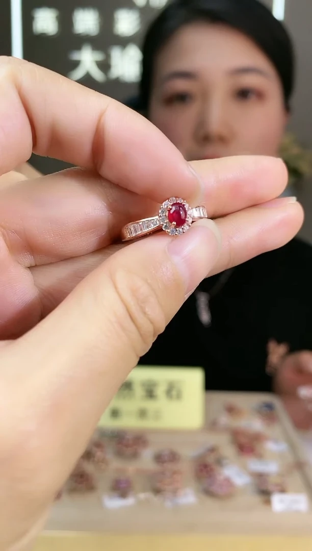 【闪购商品】红宝石手饰银S925镶嵌手饰