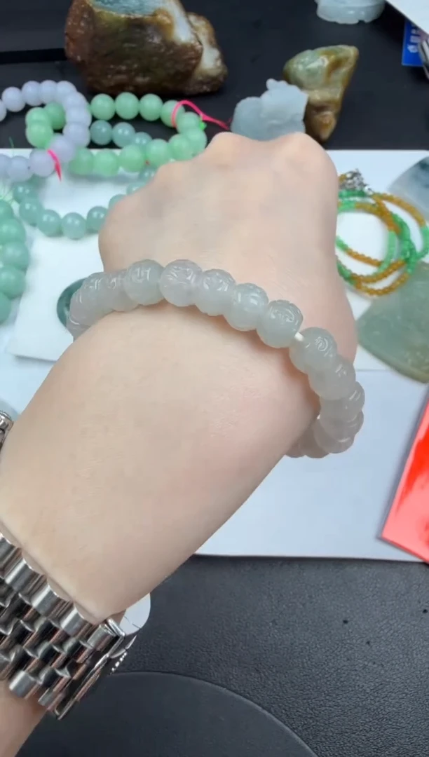 未镶嵌手串翡翠翡翠饰品-135