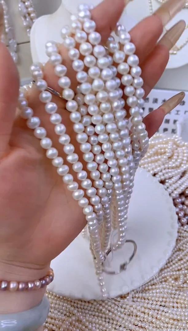 淡水珍珠未镶嵌颈饰S13