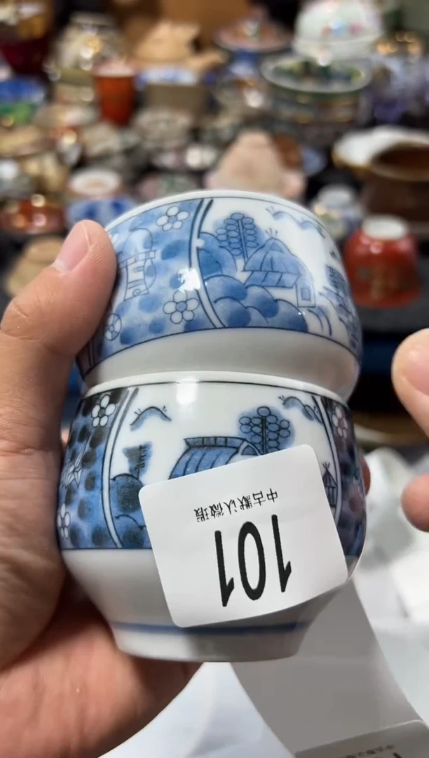 瓷片悦*间夏目海外回流瓷器中古品。