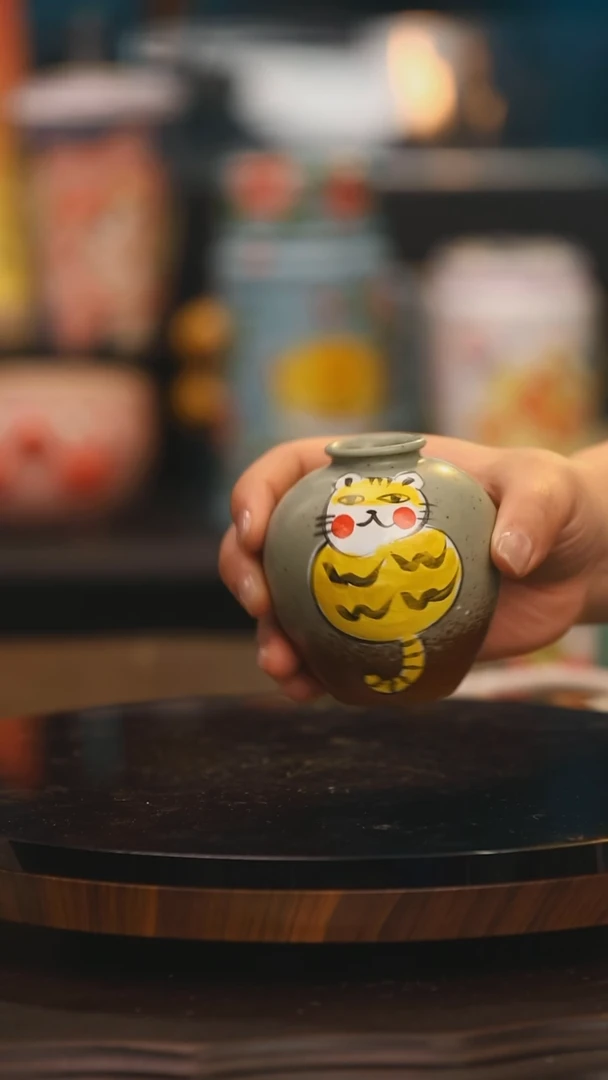 【闪购商品】摆件随机景德镇设计师釉下彩绘陶瓷