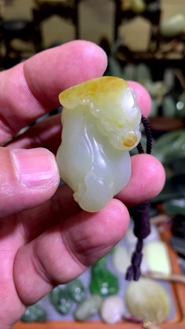 【闪购商品】和田玉颈饰未镶嵌子料貔貅