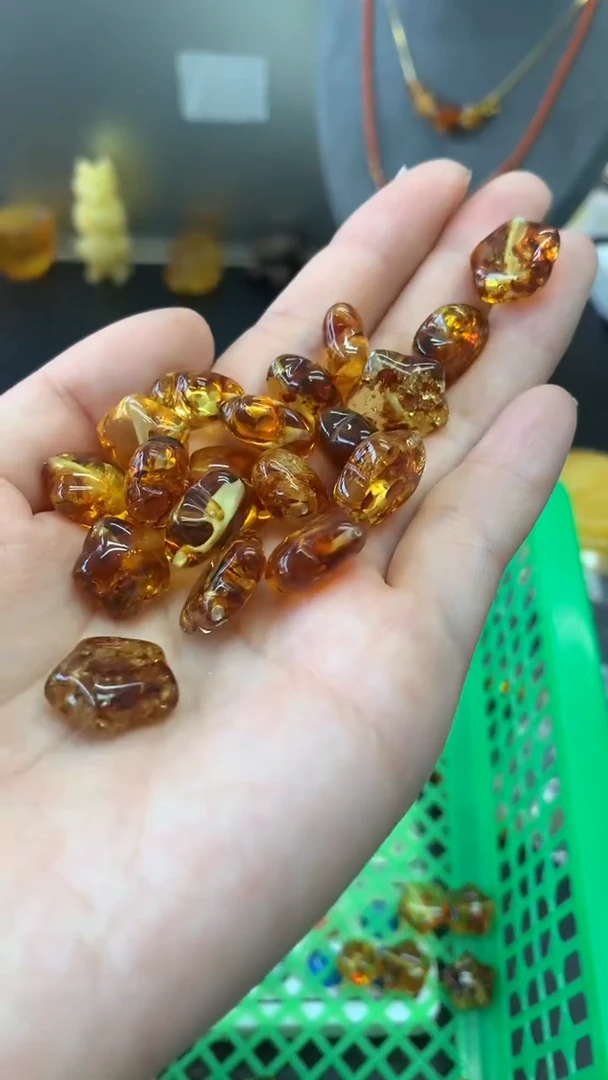 未镶嵌琥珀珠宝奇石2570多样性发其一默认有瑕