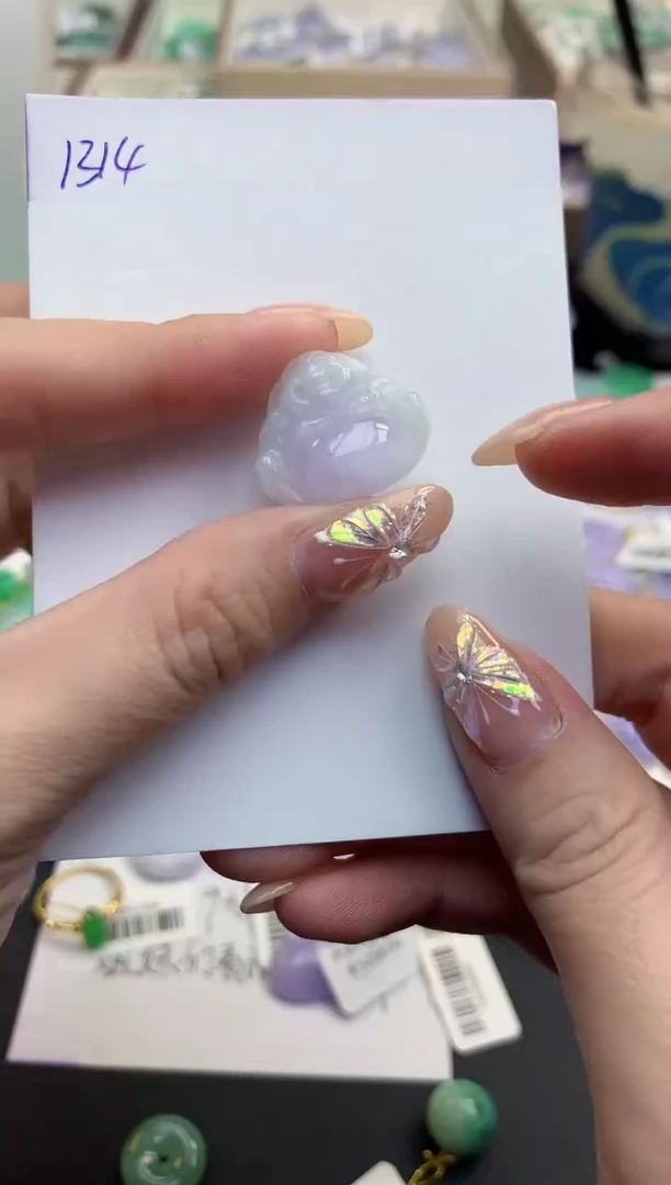 颈饰未镶嵌翡翠天然缅甸A货翡翠