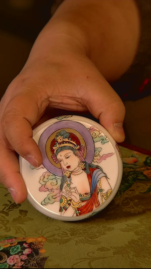 杯E**E手工手绘杯杯很美丽