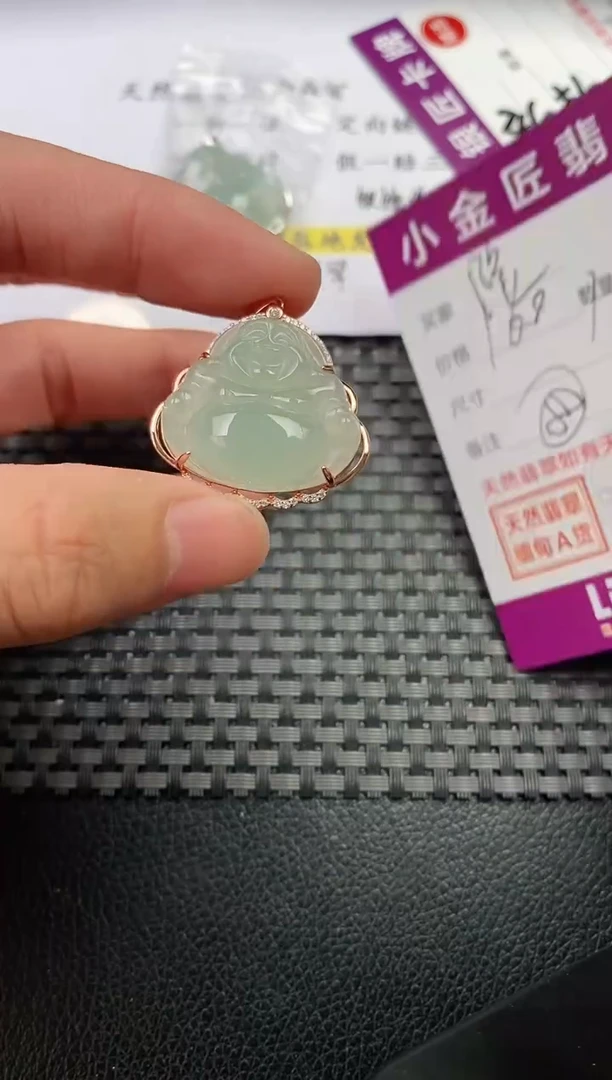 翡翠银S925镶嵌颈饰·